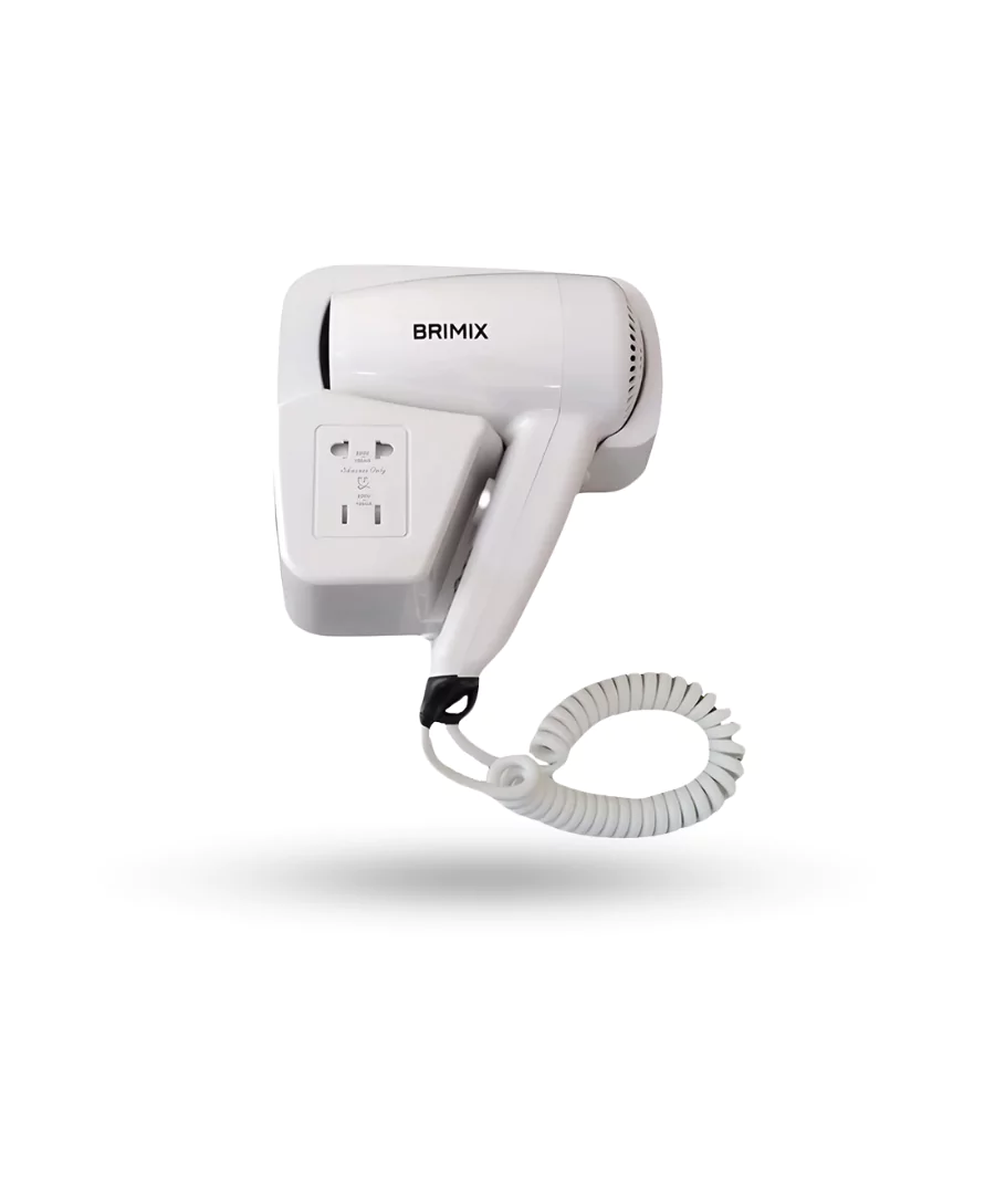 Brimix Wall Mounted Electric Hair Dryer White Color - YI-BRIEHD882WHT in Sri Lanka